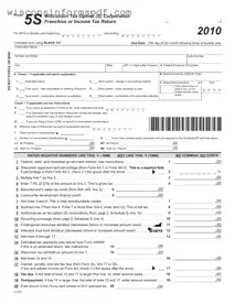 Fill Your Wisconsin 5S Form