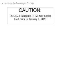 Fill Your Wisconsin Homestead Credit Form