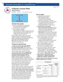 Fill Your Wisconsin Mv2323 Form