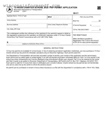 Fill Your Wisconsin Mv2449 Form