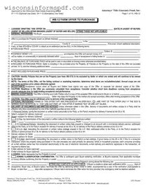 Fill Your Wisconsin Offer Form