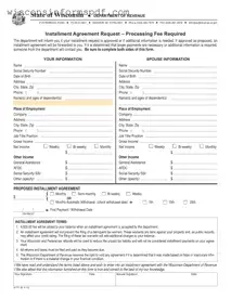 Fill Your Wisconsin Tax A 771 Form