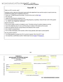 Fill Your Wisconsin Wt 6 Withholding Form