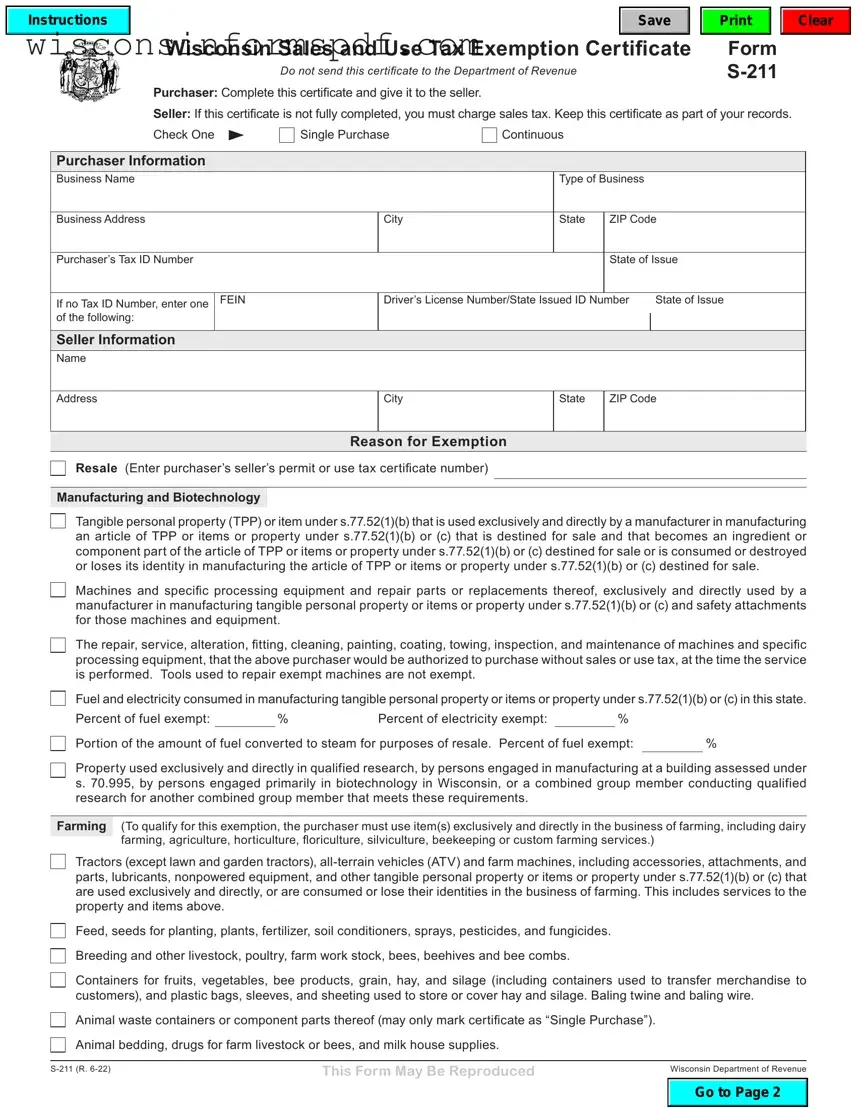 Fill Your Wisconsin Tax Exempt Form