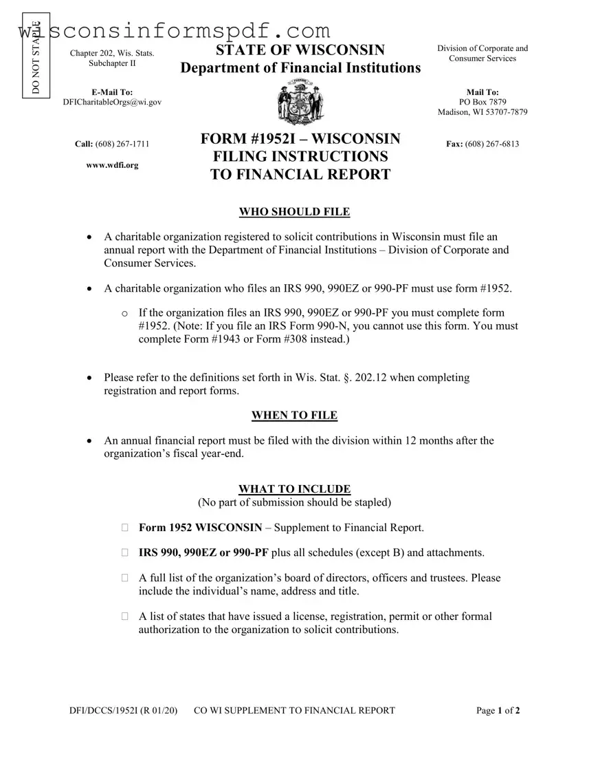Fill Your Wisconsin Form